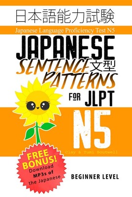 کتاب الگوهای جملات ژاپنی Japanese Sentence Patterns for JLPT N5