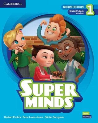 کتاب انگلیسی کودکان Super Minds 1 (2nd) SB+WB+DVD کتاب سوپر مایندز  ویرایش دوم