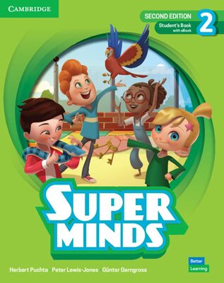 کتاب انگلیسی کودکان Super Minds 2 (2nd) SB+WB+DVD کتاب سوپر مایندز  ویرایش دوم