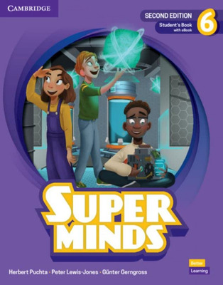 کتاب انگلیسی کودکان Super Minds 6 (2nd) SB+WB+DVD کتاب سوپر مایندز  ویرایش دوم