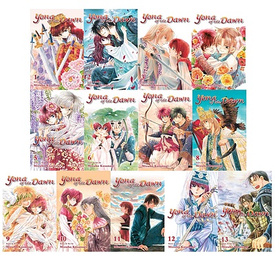خرید مانگا Yona of the Dawn مانگای یونا دختری از سپیده دم به زبان انگلیسی