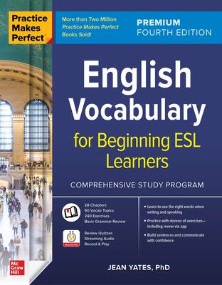 خرید کتاب لغات انگلیسی Practice Makes Perfect English Vocabulary for Beginning ESL Learners Fourth Edition