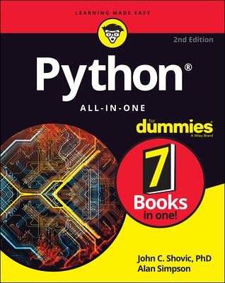خرید کتاب پایتون Python All in One For Dummies کتاب پایتون به زبان آدمیزاد