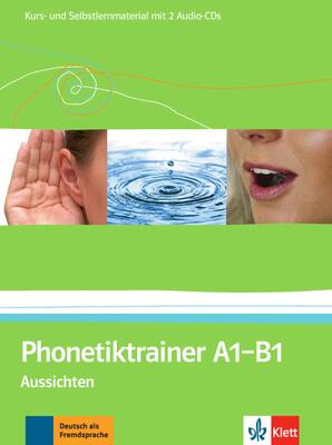کتاب آلمانی Aussichten Phonetiktrainer A1 - B1