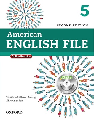 کتاب امریکن انگلیش فایل پنج American English File 2nd 5 SB+WB+2CD+DVD از فروشگاه کتاب سارانگ