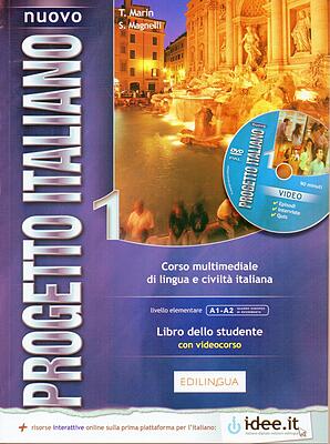 کتاب ایتالیایی نوو پروجتو یک Nuovo progetto italiano 1