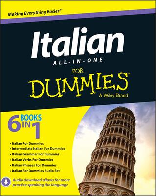 کتاب آموزش ایتالیایی Italian All-in-One For Dummies