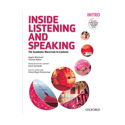 کتاب انگلیسی Inside Listening and Speaking Intro+CD