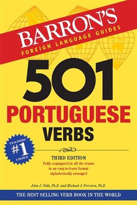 کتاب آموزش افعال پرتغالی 501 Portuguese Verbs