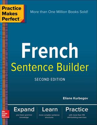 خرید کتاب فرانسه Practice Makes Perfect French Sentence Builder از فروشگاه کتاب سارانگ