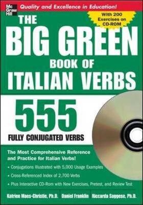 کتاب افعال ایتالیایی  The Big Green Book of Italian Verbs