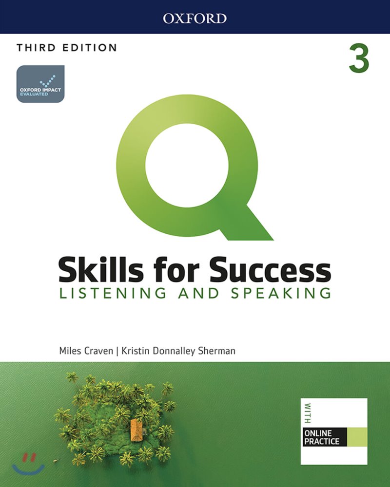 کتاب انگلیسی Q Skills for Success 3rd 3 Listening and Speaking