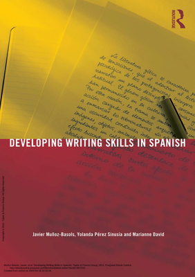  کتاب تقویت مهارت نوشتاری اسپانیایی Developing Writing Skills in Spanish از فروشگاه کتاب سارانگ