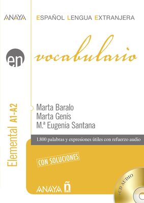 کتاب لغات مقدماتی اسپانیایی Vocabulario Nivel Elemental A1 A2 از فروشگاه کتاب سارانگ