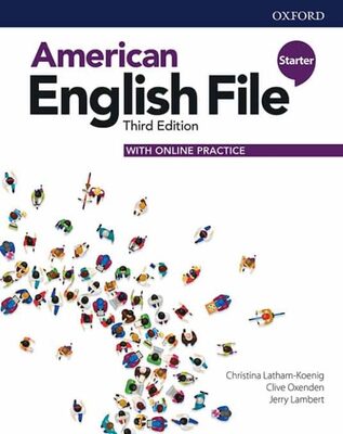 کتاب امریکن انگلیش فایل استارترر ویرایش سوم American English File 3rd Starter SB+WB+DVD از فروشگاه کتاب سارانگ
