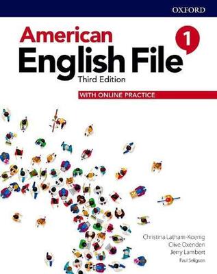 کتاب امریکن انگلیش فایل یک ویرایش سوم American English File 3rd 1 SB+WB+DVD از فروشگاه کتاب سارانگ