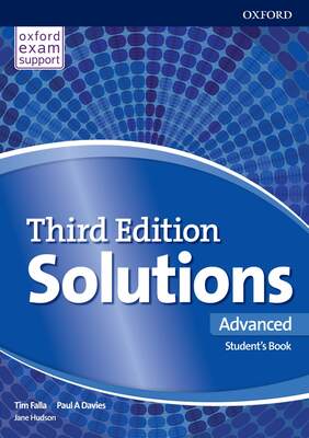 کتاب سولوشن ادونس ویرایش سوم Solutions 3rd Advanced SB+WB+DVD از فروشگاه کتاب سارانگ