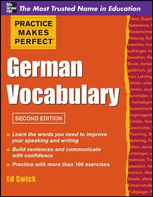 کتاب لغات آلمانی جرمن وکبیولری Practice Makes Perfect German Vocabulary از فروشگاه کتاب سارانگ