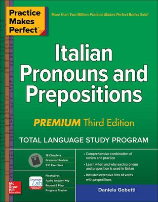 کتاب ضمایر و حروف اضافه ایتالیایی Practice Makes Perfect Italian Pronouns and Prepositions از فروشگاه کتاب سارانگ