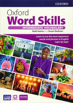 کتاب انگلیسی آکسفورد ورد اسکیلز اینترمدیت ویرایش دوم Oxford Word Skills Intermediate 2nd Edition