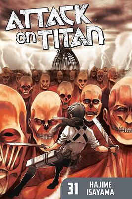 مانگا اتک آن تایتان جلد 31 زبان انگلیسی Attack on Titan 31