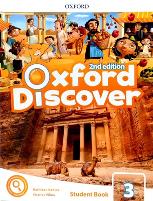 كتاب انگلیسی آکسفورد دیسکاور Oxford Discover 3 2nd - SB+WB+DVD از فروشگاه کتاب سارانگ