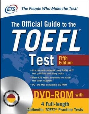 کتاب انگلیسی راهنمای تافل The Official Guide to the TOEFL Test Fifth Edition