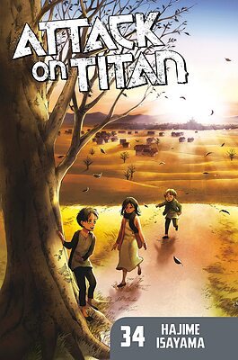 خرید مانگا اتک آن تایتان جلد 34 زبان انگلیسی Attack on Titan 34