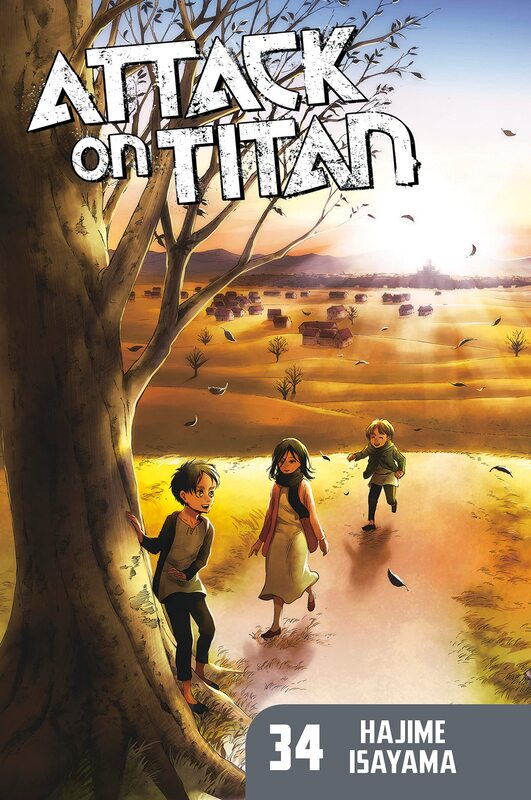خرید مانگا اتک آن تایتان جلد 34 زبان انگلیسی Attack on Titan 34