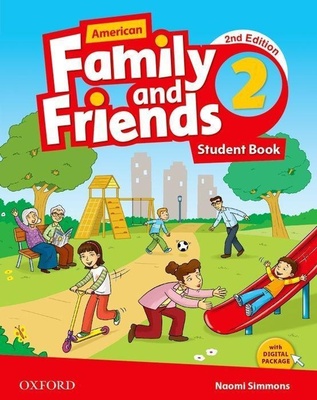کتاب امریکن فمیلی اند فرندز دو American Family and Friends 2nd 2 SB+WB+CD+DVD