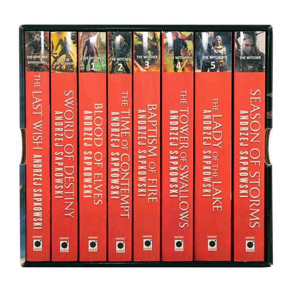 خرید مجموعه کامل کتاب های ویچر The Witcher Series - Packed رمان انگلیسی ویچر
