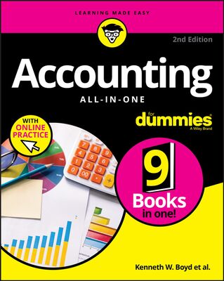 خرید کتاب Accounting All in One For Dummies کتاب حسابداری به زبان آدمیزاد