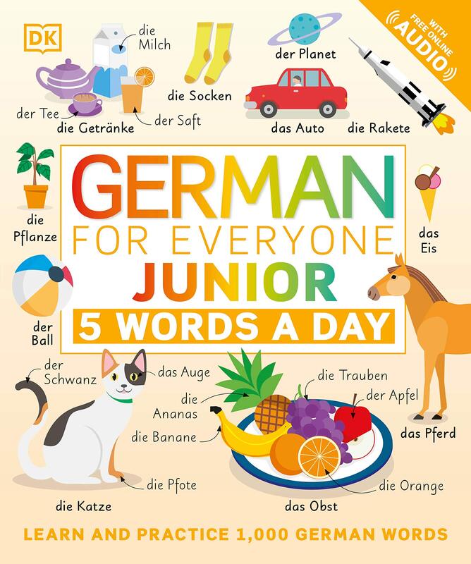 خرید کتاب آلمانی German for Everyone Junior 5 Words a Day