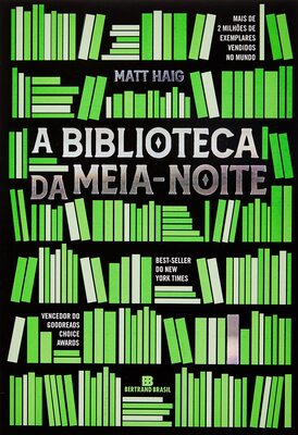 خرید رمان کتابخانه نیمه شب به زبان پرتغالی A biblioteca da meia-noite