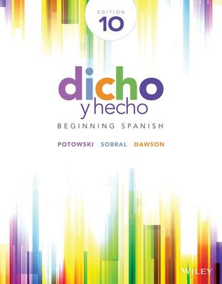 خرید کتاب اسپانیایی Dicho y Hecho Beginning Spanish