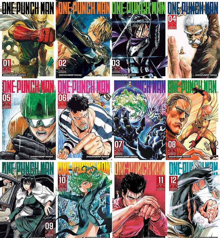 خرید مانگای One Punch Man مانگا وان پانچ من مرد تک مشتی به زبان انگلیسی