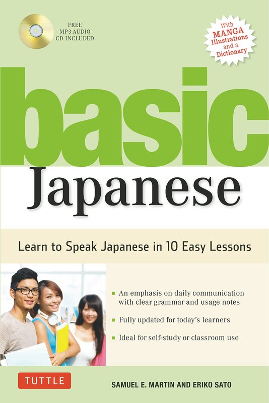 خرید کتاب ژاپنی Basic Japanese Learn to Speak Japanese in 10 Easy Lessons
