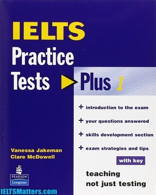 کتاب نمونه سوالات آیلتس IELTS Practice Tests Plus 1