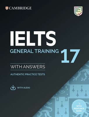 کتاب زبان کمبریج انگلیش آیلتس 17 جنرال ترینینگ  Cambridge IELTS 17 General Training